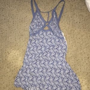 Boutique tank backless dress